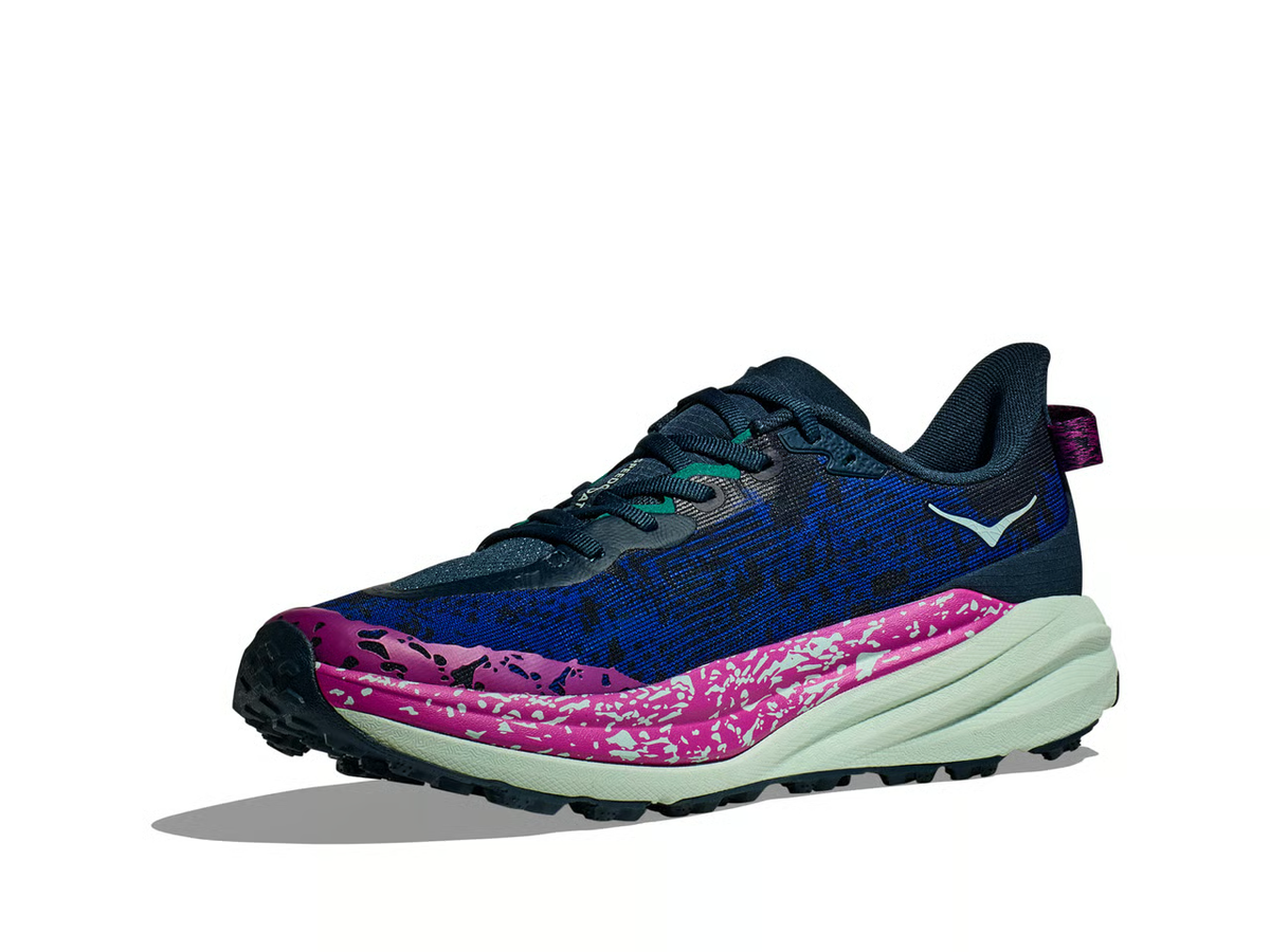 Hoka Speedgoat 6 Trail Running Shoes - Navy And Pink