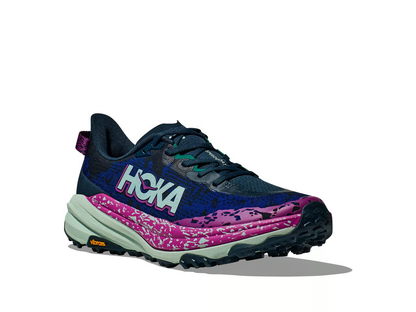 Hoka Speedgoat 6 Trail Running Shoes - Navy And Pink