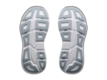 Hoka Bondi 9 Running Shoes - Gray And White