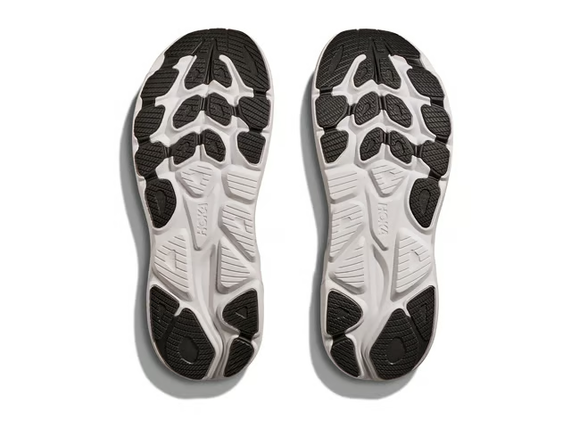Hoka Clifton 10 Running Shoes - Gray And White