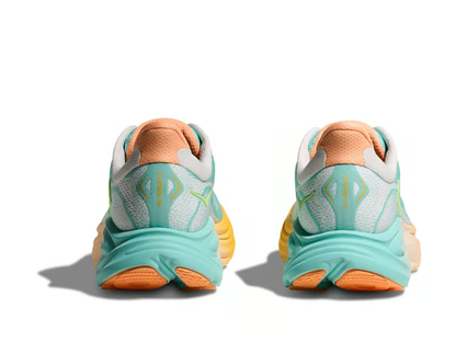 Hoka Clifton 10 Running Shoes - Mint And Orange