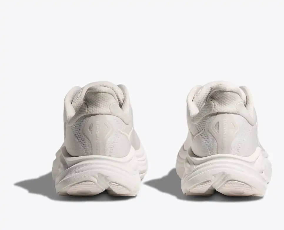 Hoka Clifton 10 Running Shoes - All White