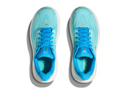 Hoka Clifton 10 Running Shoes - Aqua Blue And Mint