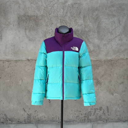 The North Face 1996 Down Jacket - Turquoise & Purple