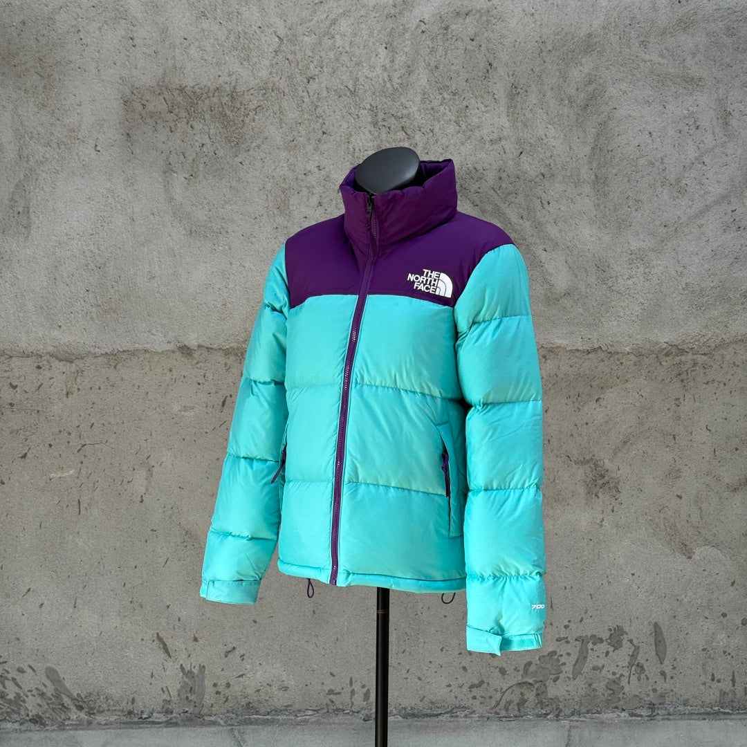 The North Face 1996 Down Jacket - Turquoise & Purple
