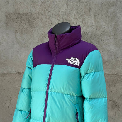 The North Face 1996 Down Jacket - Turquoise & Purple