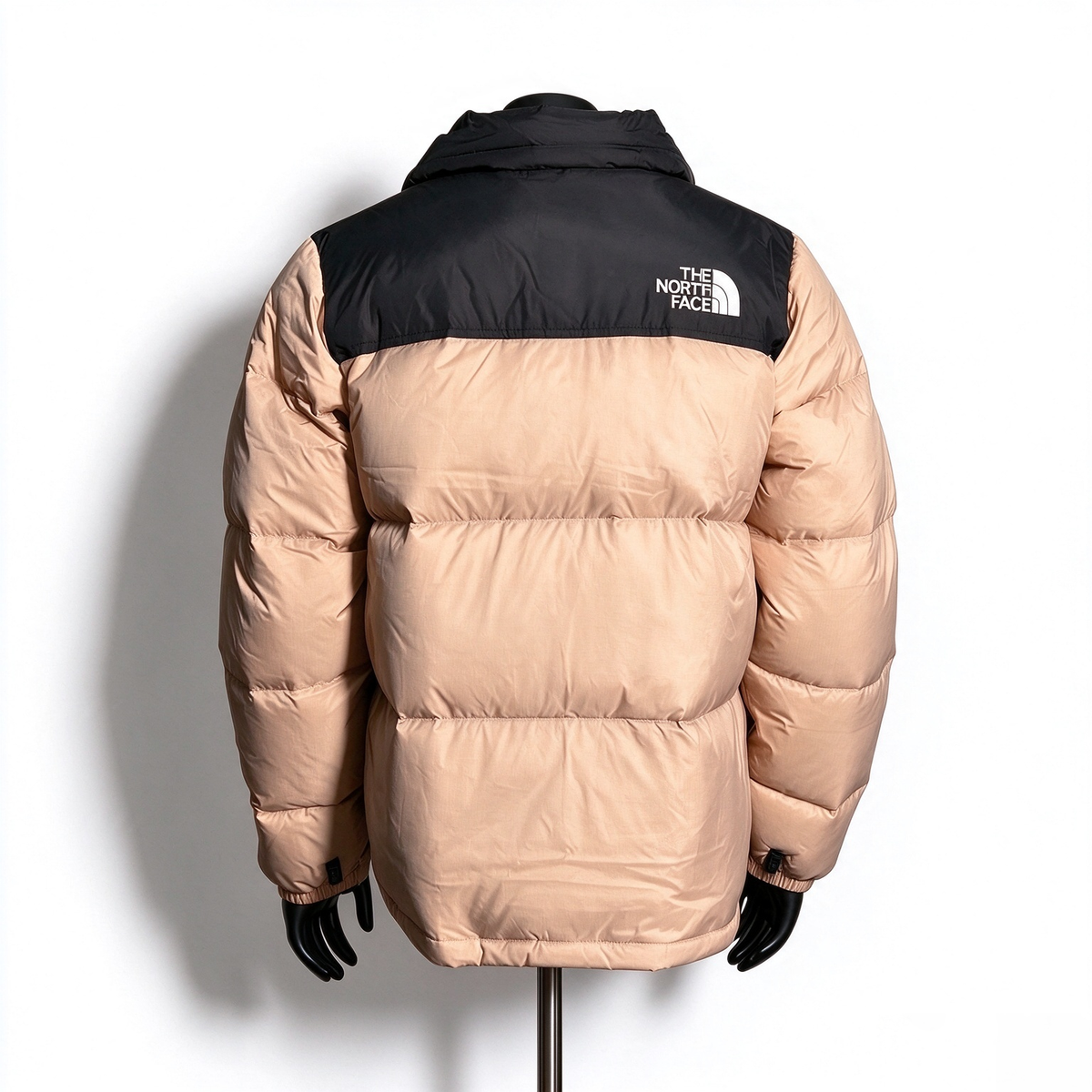 The North Face 1996 Down Jacket - Beige & Black