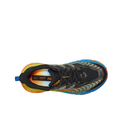 Hoka Mafate Speed 4 Trail Running Shoes - Black And Multicolor
